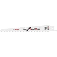 Bosch 2 608 656 258 stiksav, rullesav & sabelsavklinge Saber savklinge Bimetal 5 stk Saber savklinge, Spånplade, Epoxy, Profil, Træ med søm, Bimetal, Rustfrit stål, 4,3 mm, 10 cm