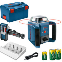 Bosch GRL 400 H Professional 0601061806, Roterende laser Blå/Sort