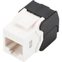 Digitus CAT 6A Keystone-modul, uskærmet, værktøjsfrit, Keystone modul 