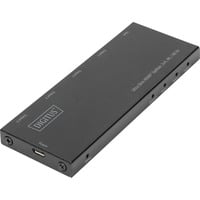 Digitus Ultra Slim HDMI Splitter, 1x4, 4K / 60 Hz Sort