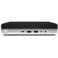 HP EliteDesk 800 G4 MP renoveret, Mini-PC Sort/Sølv