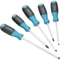 Hazet Skruetrækkersæt 811S/5, 5 dele Blå/Sort