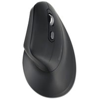 Kensington Pro Fit Ergo MY630 EQ genopladelig mus Sort, Højre hånd, Vertikal design, RF Wireless + Bluetooth + USB Type-A, 2400 dpi, Sort