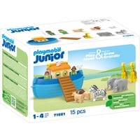 PLAYMOBIL Junior: Min medbragte Noahs Ark, Bygge legetøj 