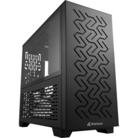 Sharkoon MS-Z1000 Micro Tower Sort, Towerkabinet Sort, Micro Tower, PC, Sort, micro ATX, Mini-ITX, Spil, 13,5 cm