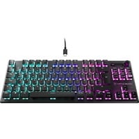 Turtle Beach Vulcan TKL tastatur Spil USB QWERTZ Tysk Sort, Gaming-tastatur Sort, DE-layout, Roccat Titan Speed, Ledningsført, USB, Mekanisk, QWERTZ, RGB LED, Sort