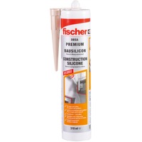 fischer Byggesilikone DBSA SLG 310ml skifergrå, Sealant grå