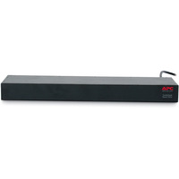 APC AP7921B strømforsyningsenhed (PDU) 8 AC stikkontakt(er) 0U/1U Sort, Strømskinne Sort, Målte, Omskiftet, 0U/1U, Horisontal/vertikal, Sort, 8 AC stikkontakt(er), C13 forbinder