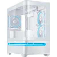 ASUS PRIME AP202 ARGB Mini Tower Hvid, Towerkabinet Hvid, Mini Tower, PC, Hvid, micro ATX, Mini-ITX, Metal, Spil