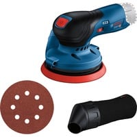 Bosch GEX 12V-125 Professional, Tilfældige rystepudser Blå/Sort, 77 dB, 66 dB, 192 mm, 233 mm, 127 mm