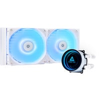 Chieftec ICEBERG 240-RGB-W Computerkabinet Alt-i-en væskekøler 12 cm Hvid, Vandkøling Hvid, Alt-i-en væskekøler, 12 cm, Hvid