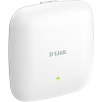 D-Link DAP-X3060 WLAN adgangspunkt 3000 Mbit/s Hvid Strøm over Ethernet (PoE), Adgangspunktet 2.4 GHz, 5 GHz, 3000 Mbit/s, SNMP, SNMPv2, SNMPv3, WEP, WPA, WPA2, WPA3, 10,100,1000,2500 Mbit/s