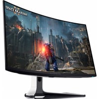 Dell AW3225QF, Gaming Skærm Hvid/Sort