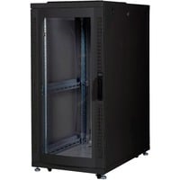Digitus DN-19 SRV-26U-B-G-1 stativ Fritstående reol Sort, IT kabinet Sort, Fritstående reol, 26U, 1000 kg, Sort