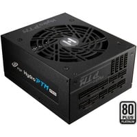 FSP Hydro PTM PRO 1350W ATX3.0(12V-2x6) enhed til strømforsyning 20+4 pin ATX ATX Sort, PC strømforsyning 1350 W, 110 - 240 V, 50/60 Hz, Aktiv, 20 W, 1350 W