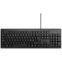Kensington KB100 EQ tastatur Hjemme/kontor USB QWERTY Spansk Sort Sort, ES-layout, Fuld størrelse (100 %), Ledningsført, USB, Membran, QWERTY, Sort