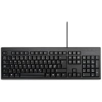Kensington KB100 EQ tastatur Sort Sort, ES-layout, Fuld størrelse (100 %), Ledningsført, Sort