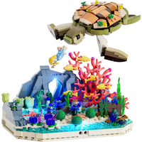 Lumibricks Skildpadderif-drøm, Bygge legetøj 