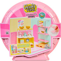 MGA Entertainment Spaces Starter Pack- Ice Cream, Klippe og klistre Miniverse Spaces Starter Pack- Ice Cream, Cafe, 8 År, Flerfarvet, Plast