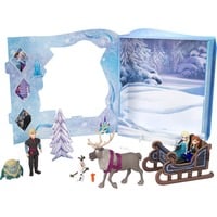 Mattel Disney Frost-legesæt med klassisk eventyrbog, Spil figur Disney Frozen Disney Frost-legesæt med klassisk eventyrbog, 3 År, Dreng/Pige, 125,7 mm, 10 g, Flerfarvet