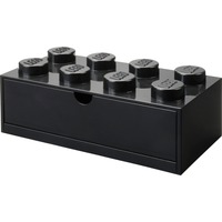 Room Copenhagen LEGO Skrivebordsskuffe 8, Opbevaringsboks Sort
