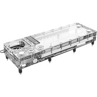 Alphacool Core fladt reservoir 360 højre D5/VPP, Ekspansion tank gennemsigtig