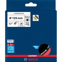 Bosch 2 608 900 004 slibeskive Slibeskive bagepude, Slibning pad Sort, Slibeskive bagepude, Bosch, Sort, Grå, Rød, Rund, 12,5 cm, 1 stk