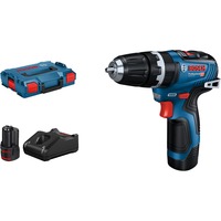 Bosch Batteridrevet slagboremaskine GSB 12V-35 Professional, 12 Volt, Slagborer skruemaskine Blå/Sort