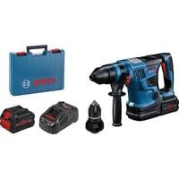 Bosch GBH 18V-34 CF Professional 500 rpm SDS-plus 4,9 kg Sort, Blå, Borehammer Blå/Sort, Pistolgreb boremaskine, SDS-plus, Børstefri, Sort, Blå, 1,3 cm, 500 rpm