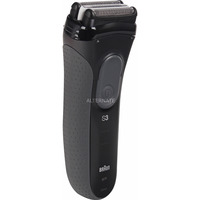 Braun Series 3 300S Folie shaver Trimmer Sort Sort, Folie shaver, Sort, 2 SensoFoil, Knapper, Batteri, Nikkel-Metalhydrid (NiMH)