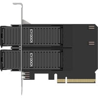 Icy Dock ExpressSlot Core CP073-2 (MB312M4P-B), Indramning Sort