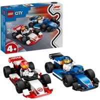 LEGO City F1® Williams Racing og Haas F1®-racerbiler, Bygge legetøj Byggesæt, 4 År, Plast, 92 stk, 199 g