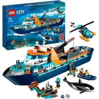 LEGO City Polarudforskningsskib, Bygge legetøj Byggesæt, 7 År, Plast, 815 stk, 2,66 kg