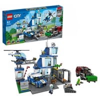 LEGO City Politistation, Bygge legetøj Byggesæt, 6 År, Plast, 668 stk, 1,37 kg