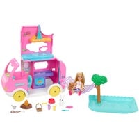 Mattel Chelsea Doll and Playset, Spil køretøj Mode dukke, Hunstik, 3 År, Pige, 190 mm, 794 g