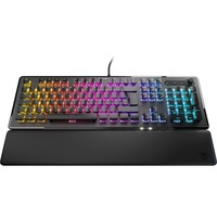 Turtle Beach Vulcan II tastatur Spil USB Tysk Sort, Gaming-tastatur aluminium (brushed)/Sort, DE-layout, TITAN II Brown, Fuld størrelse (100 %), Ledningsført, USB, Mekanisk, RGB LED, Sort