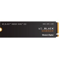 WD Black SN850X NVMe SSD 2 TB, Solid state-drev Sort