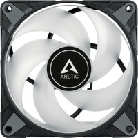 ARCTIC P12 PWM PST A-RGB 0dB Computerkabinet Ventilator 12 cm Sort, Hvid 1 stk, Sag fan Sort, Ventilator, 12 cm, 2000 rpm, 48,8 kubikfod/min., 82,91 m³/t, Sort, Hvid