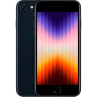 Apple iPhone SE 3. Generation (2022) 128GB Generalüberholt, Mobiltelefon Sort