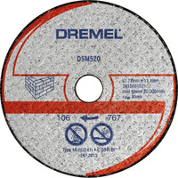 Dremel DSM20 murværksskæreskive (DSM520) 