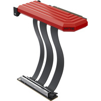 HYTE ACC-HYTE-PCIE50-BR, Forlængerledning Rød/Sort