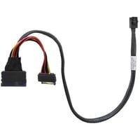 HighPoint mSAS adapterkabel SFF8643 > U.2 SFF-8639 NVMe Sort