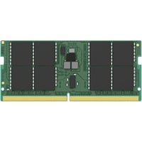 Kingston ValueRAM hukommelsesmodul 32 GB 1 x 32 GB DDR5 6400 MT/s Grøn, 32 GB, 1 x 32 GB, DDR5, 262-pin SO-DIMM