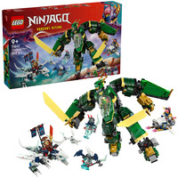 LEGO Lloyds jet-mech, Bygge legetøj Byggesæt, 9 År, Plast, 1112 stk, 1,28 kg