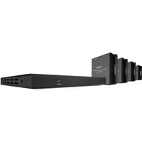 Lindy 4-port HDMI & IR splitter extender, HDMI splitter Sort