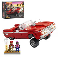 Lumibricks Low Rider - Big Red, Bygge legetøj 