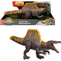 Mattel JURASSIC WORLD TAIL THRASHER Spinosaurus, Spil figur Jurassic World TAIL THRASHER Spinosaurus, 4 År, Brun, Gul, Plast