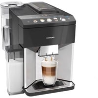 Siemens EQ.500 TQ503R01 kaffemaskine Fuld-auto Espressomaskine 1,7 L, Kaffe/Espresso Automat Sort/rustfrit stål, Espressomaskine, 1,7 L, Malet kaffe, 1500 W, Rustfrit stål