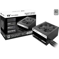 Thermaltake Smart W3 0600W, PC strømforsyning 