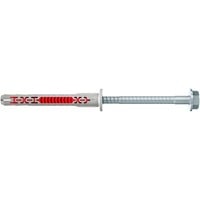 fischer DuoXpand 8x80 FUS, 562152, Dyvel Lys grå/Rød